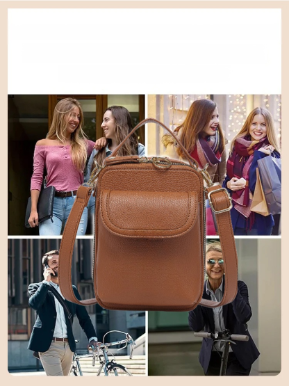 Aphrodite Phone Crossbody Bag,  Century craft legacy, premium texture you can see. Phone, keys, and cards in one bag. Travel light!