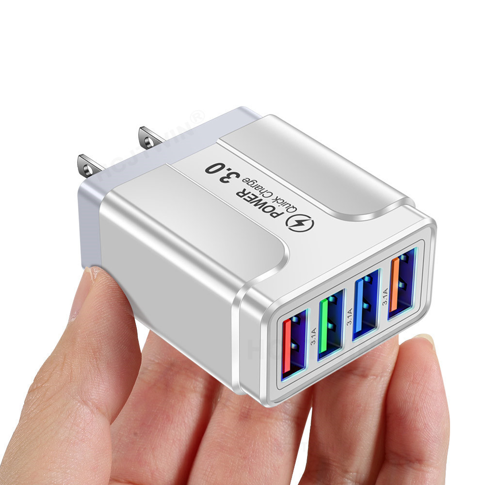 ✨ Experiencing phone lag and fast battery drain? The AI Smart Four-Port Charger revives your old phone with smooth performance and rejuvenated battery life!