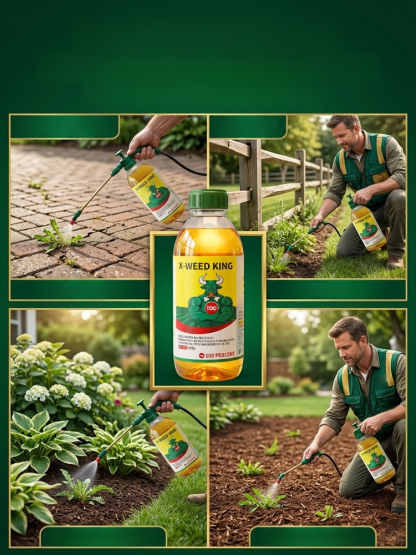 Herbicide and root rot control agent,  this product eliminates 99% of weeds down to the roots – permanently ✅!