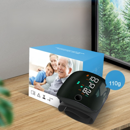 ✅ Certified by FDA, CE, and SGS, with blood pressure accuracy within ±3mmHg and pulse rate within ±5%.