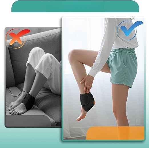🔥👣 Say Goodbye to Ankle Pain with Our Heated Ankle Massager! 👣Step into comfort and regain your active lifestyle🔥