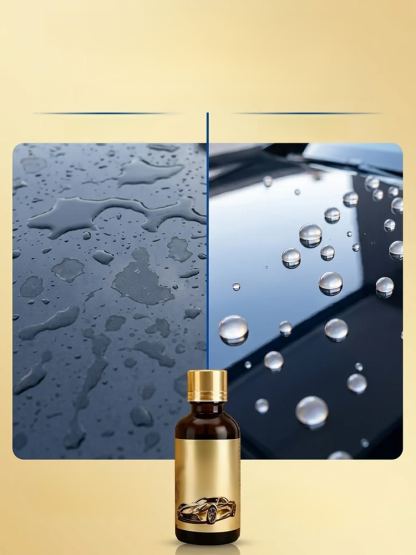 See what happens just seconds after spraying:  The surface becomes perfectly smooth, takes on a mirror-like finish, and your car looks like it just rolled off the showroom floor! 🚗💎