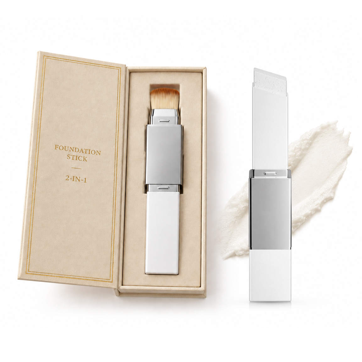 [All-Day Concealing] 2-in-1 Color-Changing Foundation, 60-Second Flawless Skin Transformation