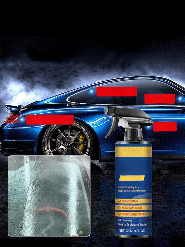 1 minute – car like new! 10 years of protection + 2nd spray free. 50% discount today – only available for a limited time!
