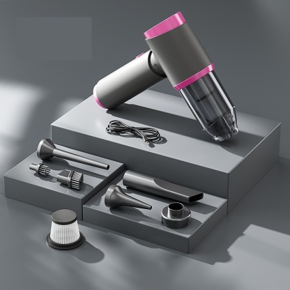 Super powerful multi-functional vacuum cleaner, Super high power, strong suction, quickly suck away dust, hair, etc. in 1 second
