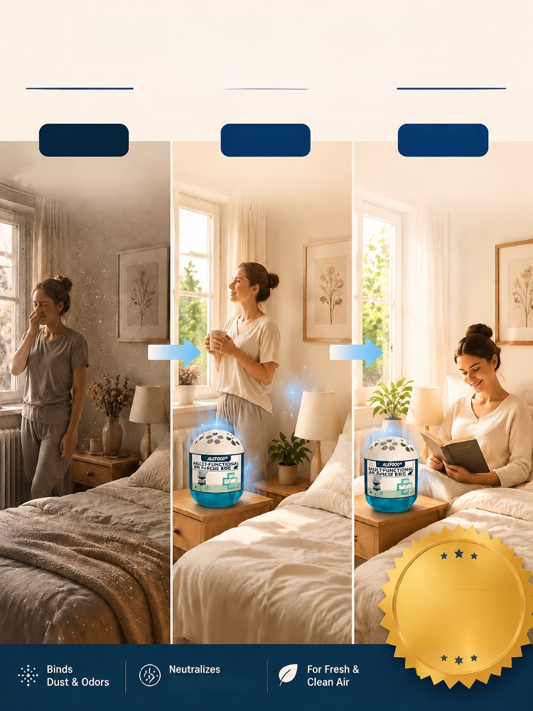 [Baby & Mom Safe Purification] Whole-House Dust Buster Smart Vacuum Cube, 99.97% filter efficiency: Baby-safe protection.