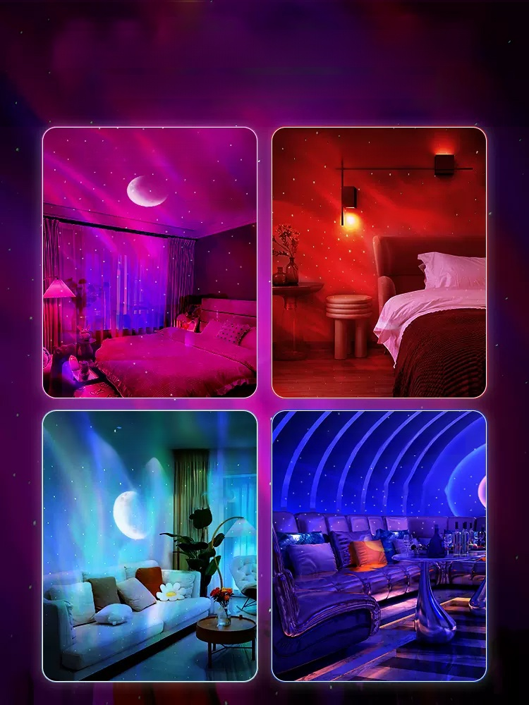 🌌 Embrace the starry sky with your loved ones! 🌟 The latest romantic starry sky lamp can reflect the vast Milky Way 🌠