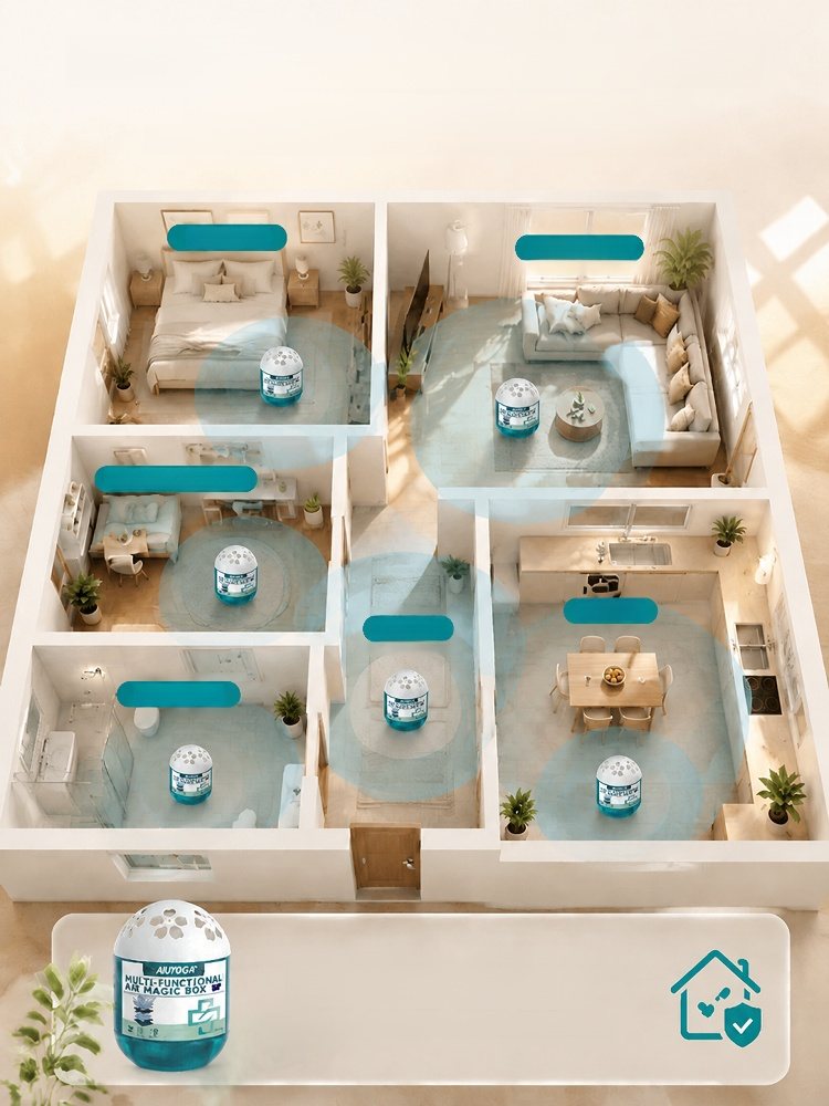 [Baby & Mom Safe Purification] Whole-House Dust Buster Smart Vacuum Cube, 99.97% filter efficiency: Baby-safe protection.