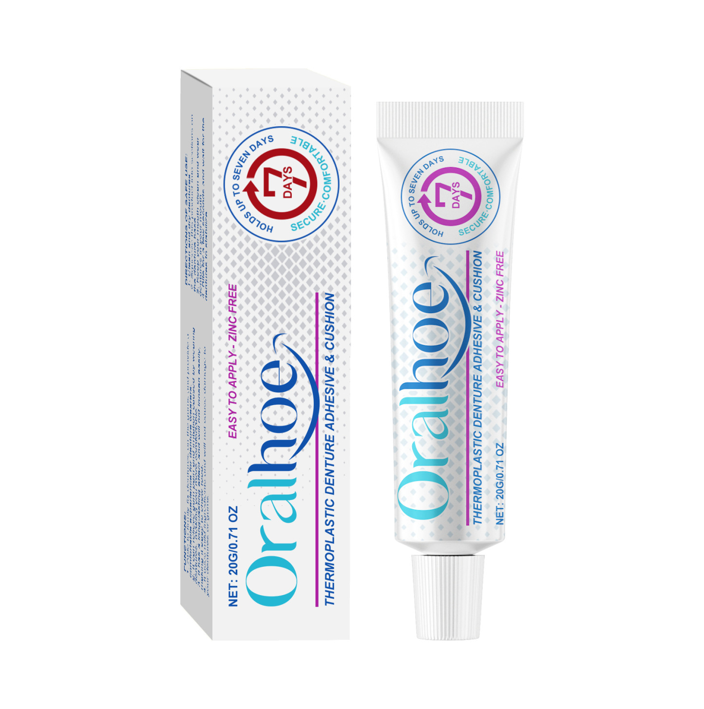 【Food Grade】Thermoplastic Denture Adhesive, Never Worry About Loose Teeth Again! The Medical-Grade Bond That Holds All Day Long.