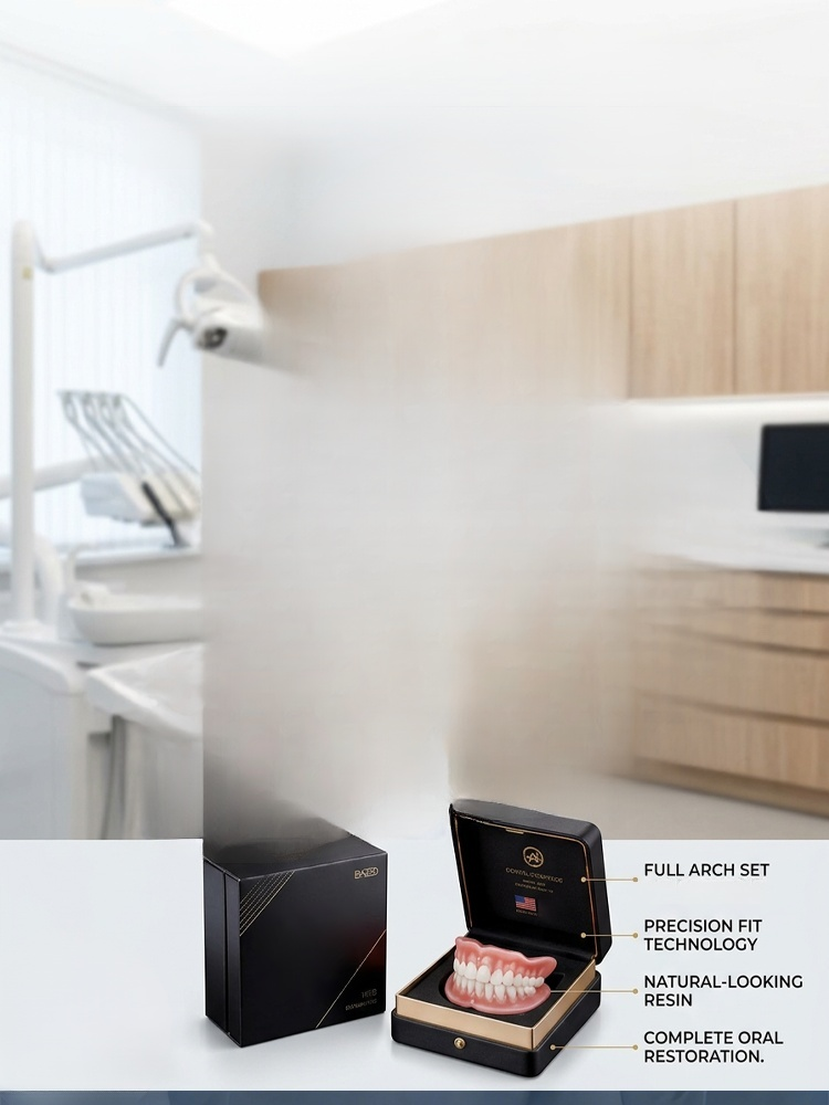 High-end custom-made full dentures, I Stopped Hiding My Smile! 😃Instant Snap-On Veneers for a Perfect Smile. No Surgery, No Pain, Just Perfect Teeth.