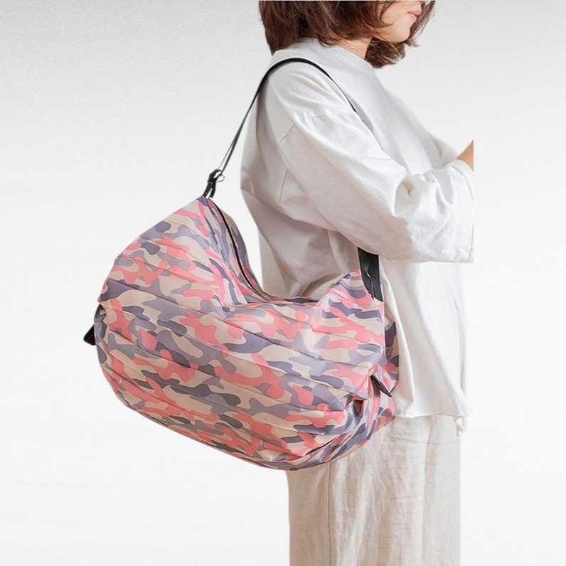 Large capacity foldable shopping bag