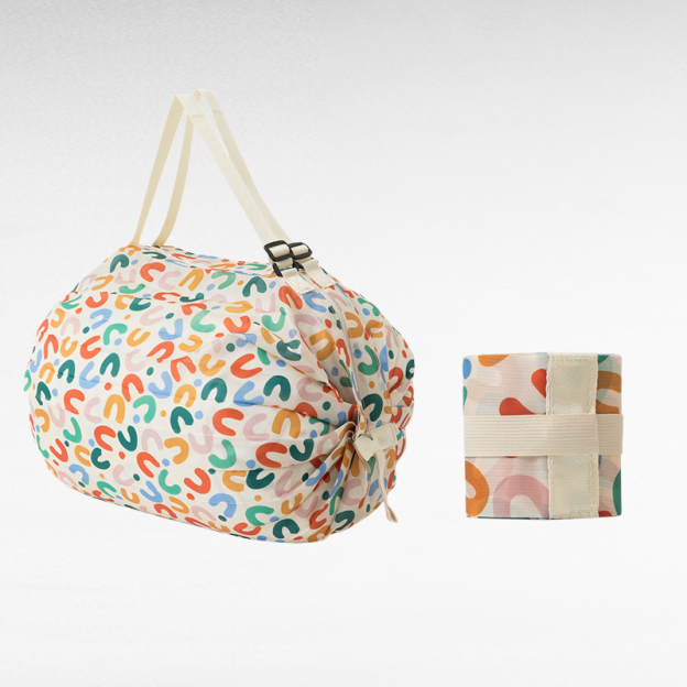 Foldable portable shopping bag