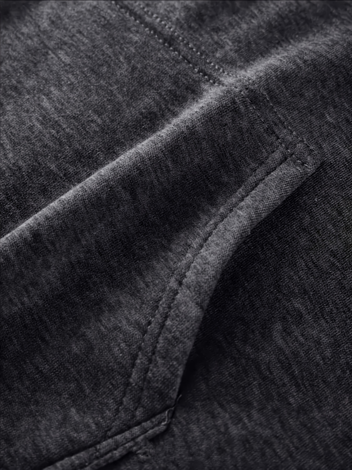 Gothic Style Men's Double Hood Face Cover Cardigan - Minimalist Geometric Print, Versatile Casual Formal Outerwear