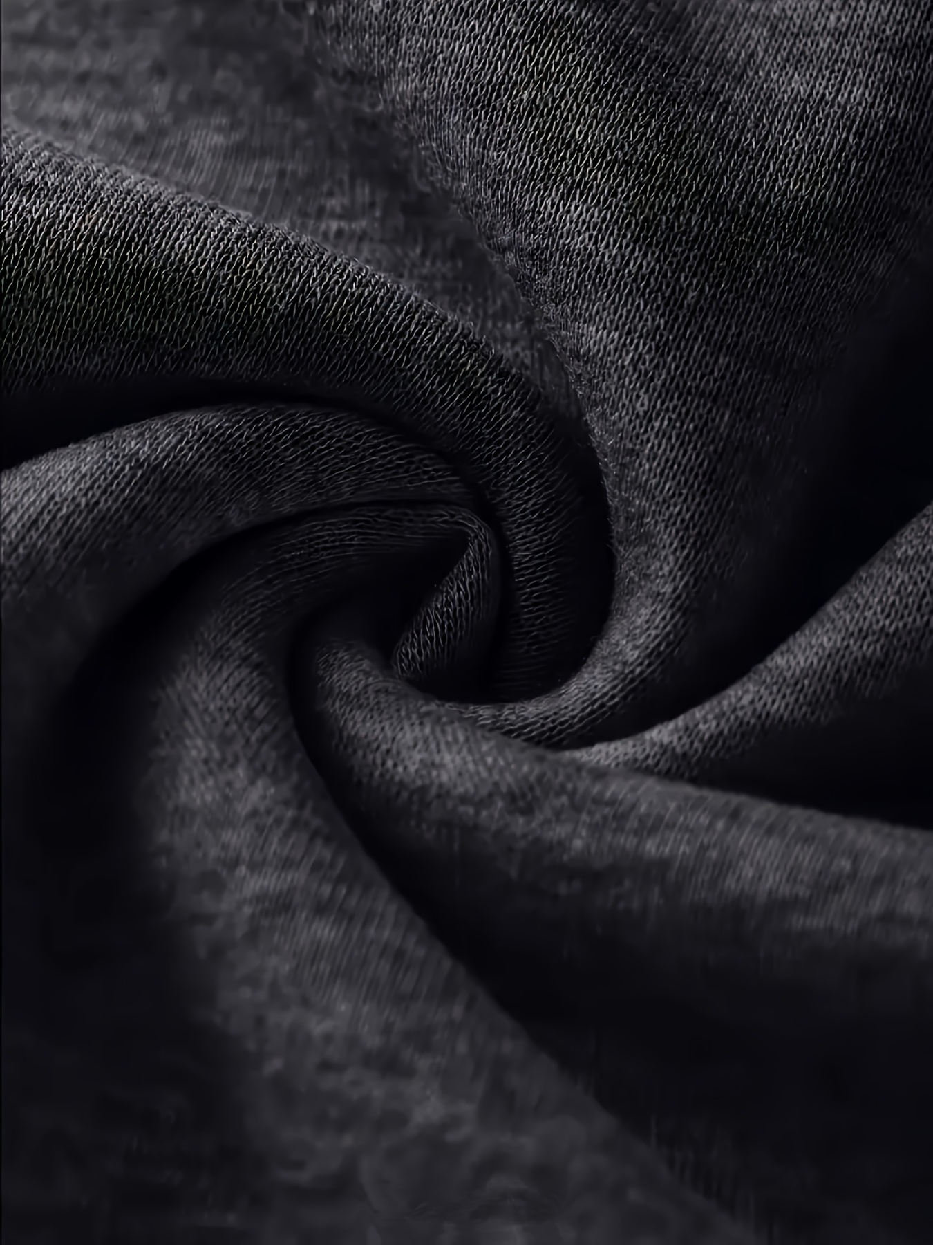 Gothic Style Men's Double Hood Face Cover Cardigan - Minimalist Geometric Print, Versatile Casual Formal Outerwear