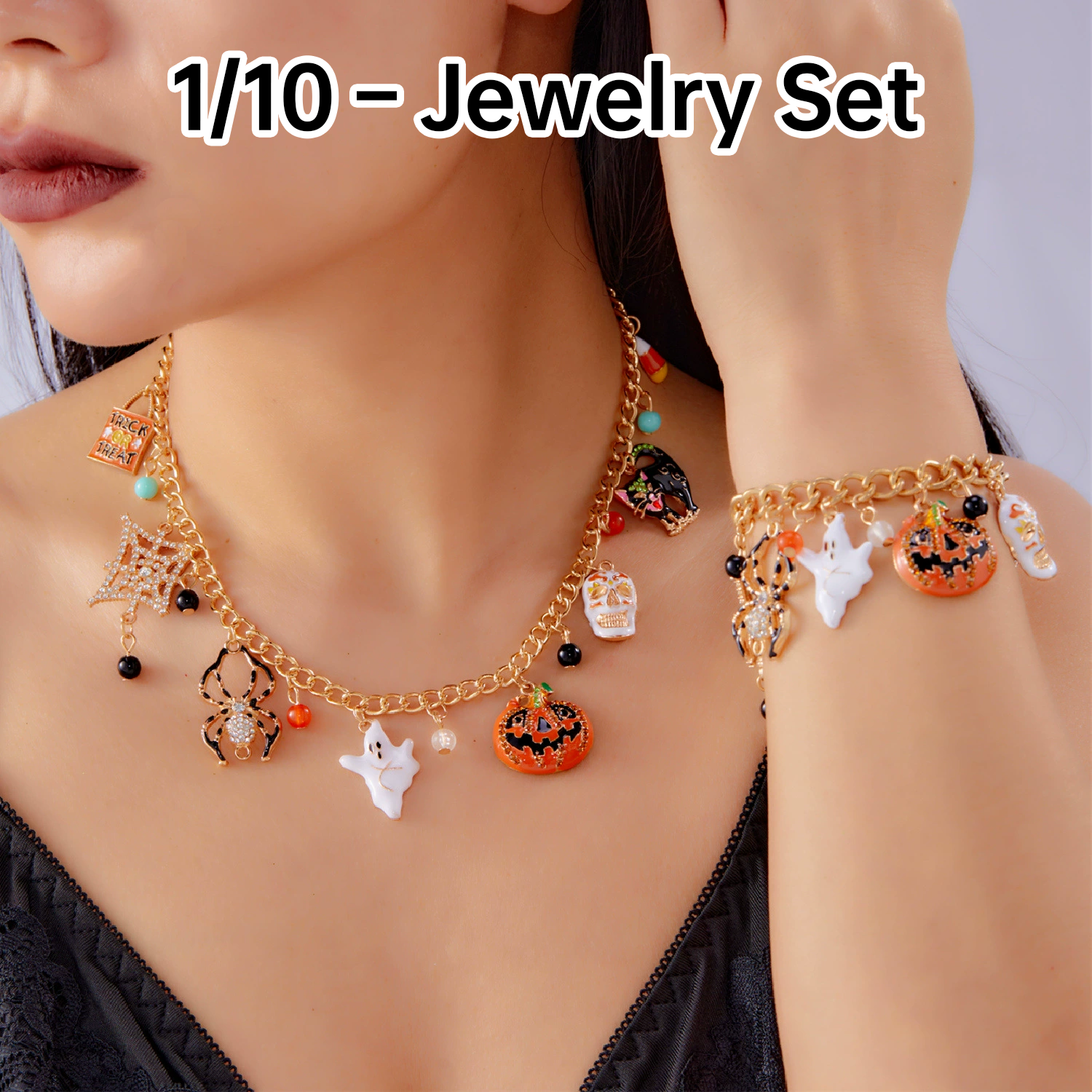 10-in-1 Halloween Mystery Box – Spooky Surprise Set  | Lucky Winner Receives the 11th Gift of Fortune!