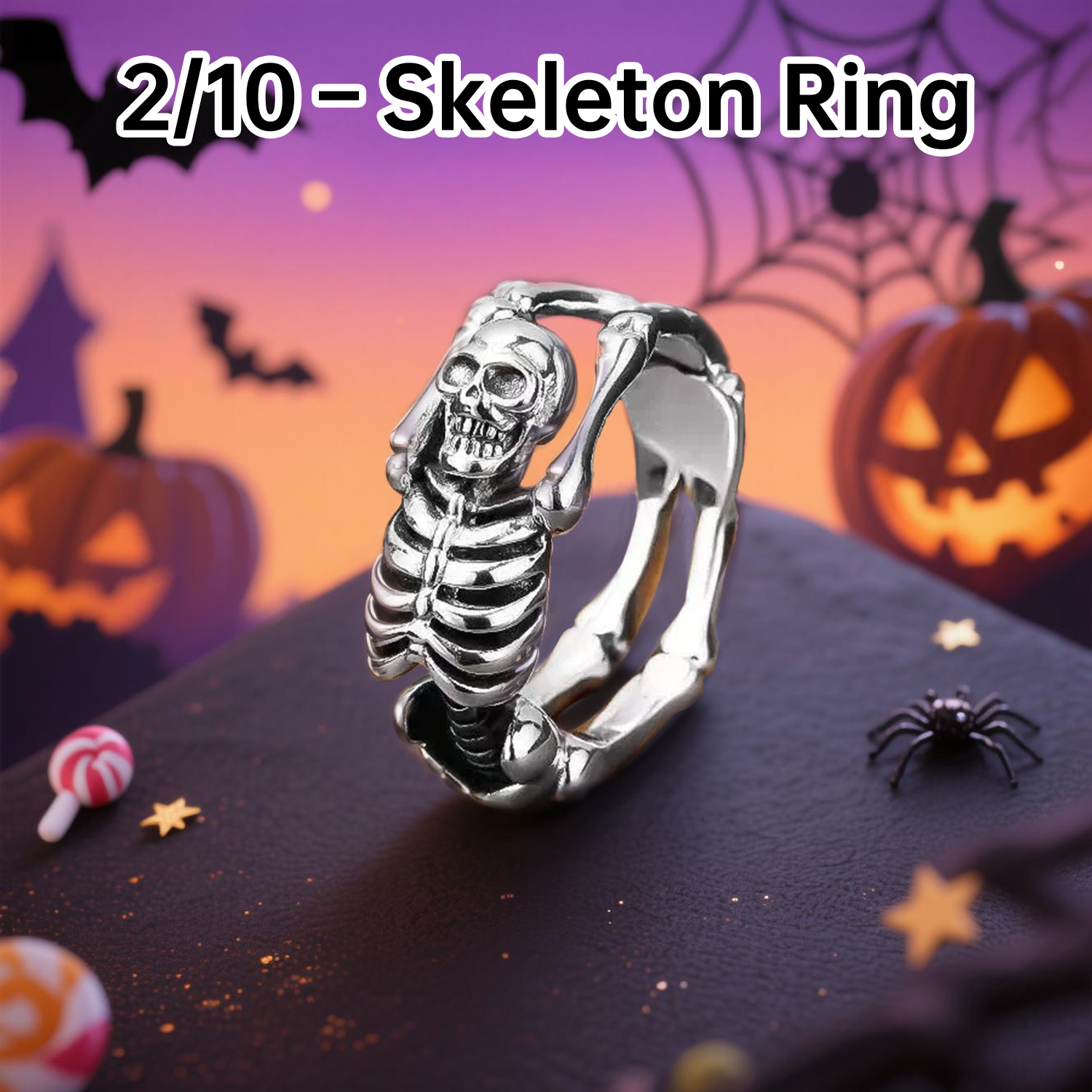 10-in-1 Halloween Mystery Box – Spooky Surprise Set  | Lucky Winner Receives the 11th Gift of Fortune!