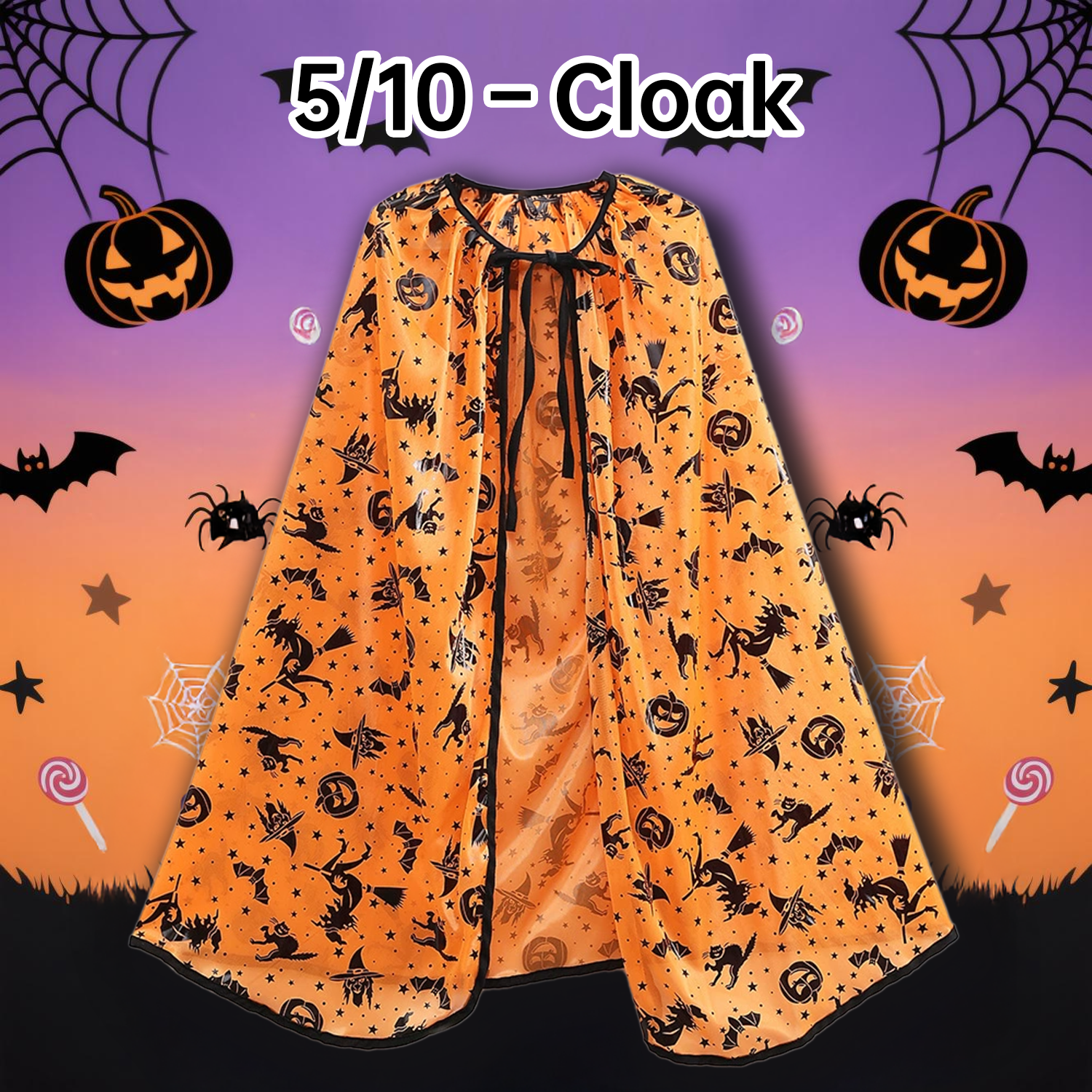 10-in-1 Halloween Mystery Box – Spooky Surprise Set  | Lucky Winner Receives the 11th Gift of Fortune!