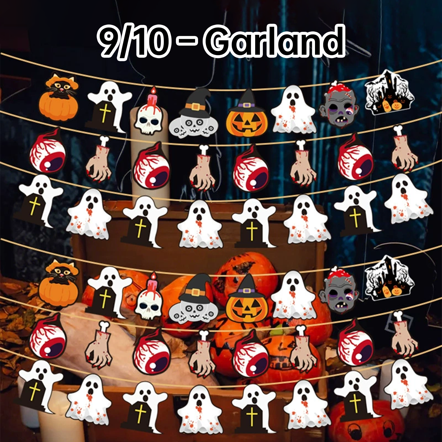 10-in-1 Halloween Mystery Box – Spooky Surprise Set  | Lucky Winner Receives the 11th Gift of Fortune!