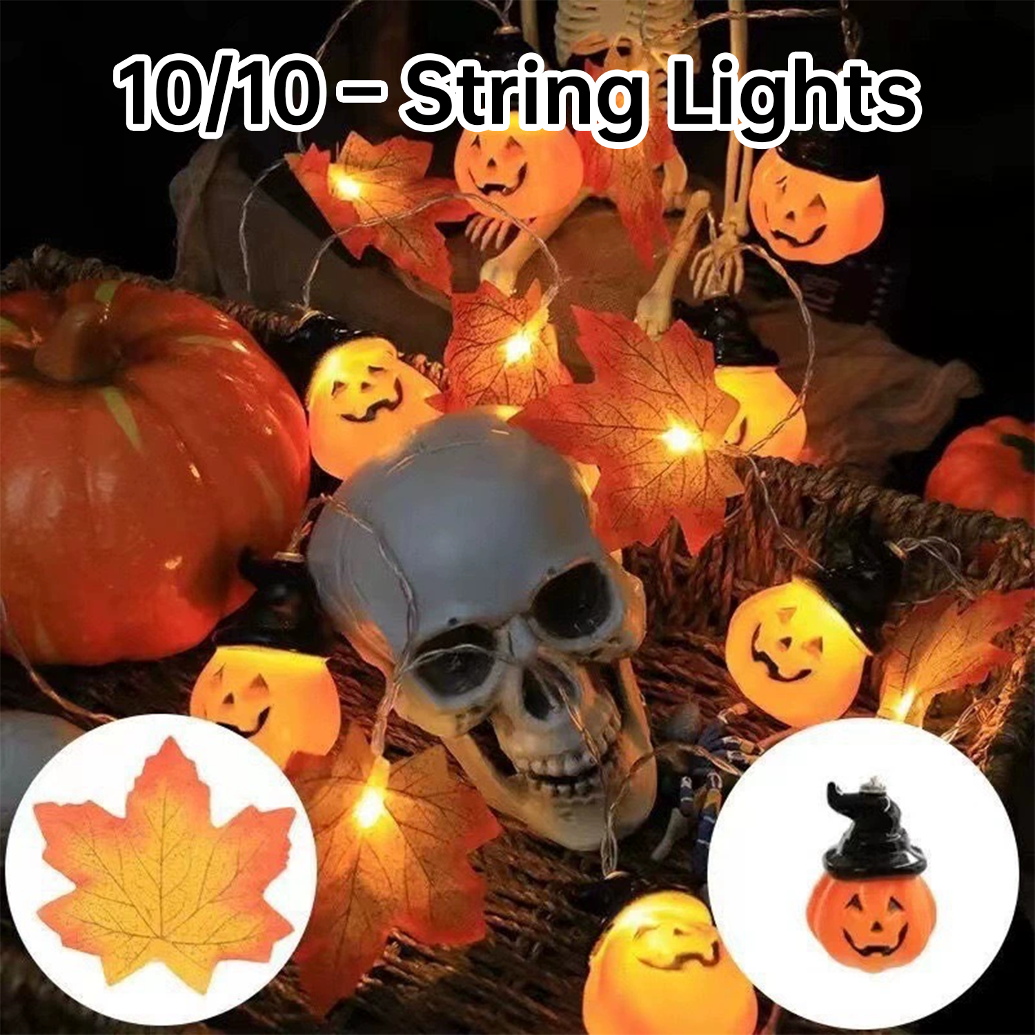 10-in-1 Halloween Mystery Box – Spooky Surprise Set  | Lucky Winner Receives the 11th Gift of Fortune!