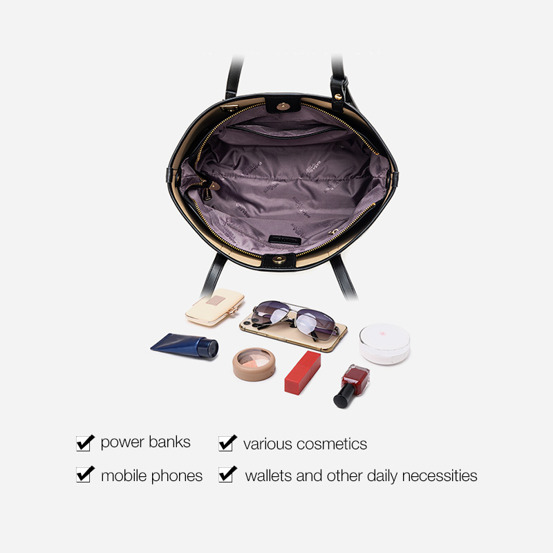 BASA BELA Large Capacity Tote Bag for Women,Cute Abstract Bear Print Shoulder Bag,Lightweight Spacious Handbag for Work, School,Shopping & Daily Use