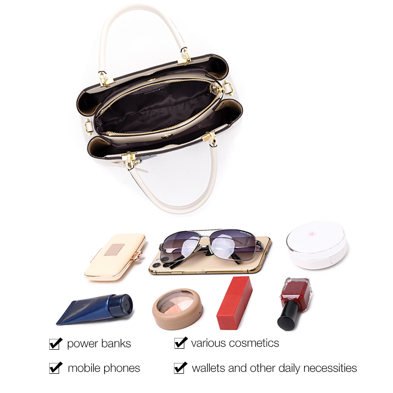 Basa Bela Top Handle Handbag – Designer Vibes Blue & White Tote with Star Charm | Everyday Chic Shoulder Bag for Work/Date Nights | Spacious Structured Purse