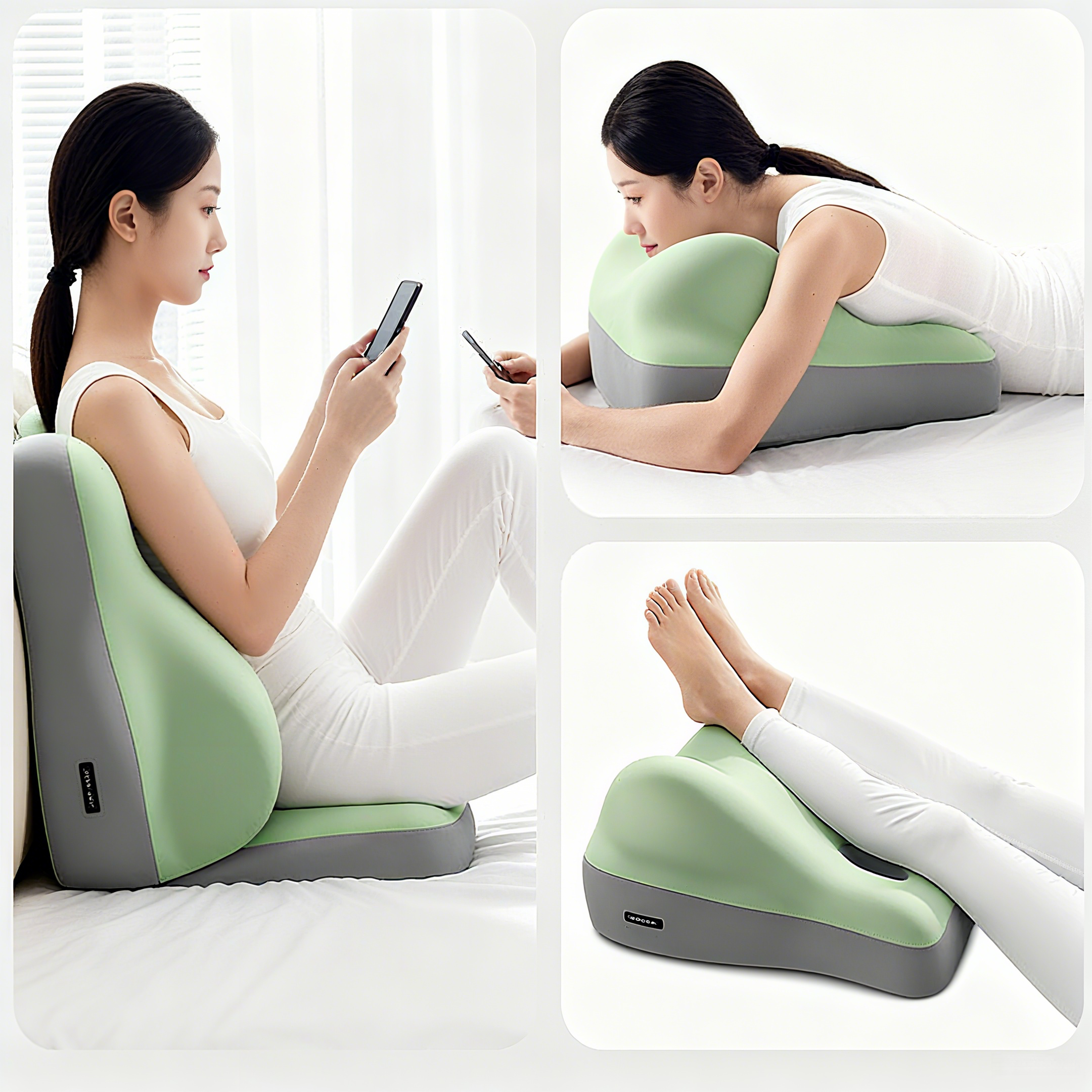 Multi-Use Invisible Wedge Support Pillow for Relaxation, Recovery & Deeper Connection