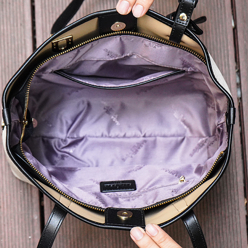 BASA BELA Large Capacity Tote Bag for Women,Cute Abstract Bear Print Shoulder Bag,Lightweight Spacious Handbag for Work, School,Shopping & Daily Use