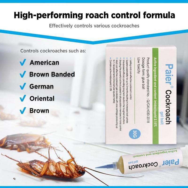 🔥3 Pcs FLASH SALE! 🚨Indoor Cockroach Exterminator | Powerful Cockroach Killing Glue Bait 🪳 | Pest Control for Home/Office | Kills German & American Roaches FAST ⚡