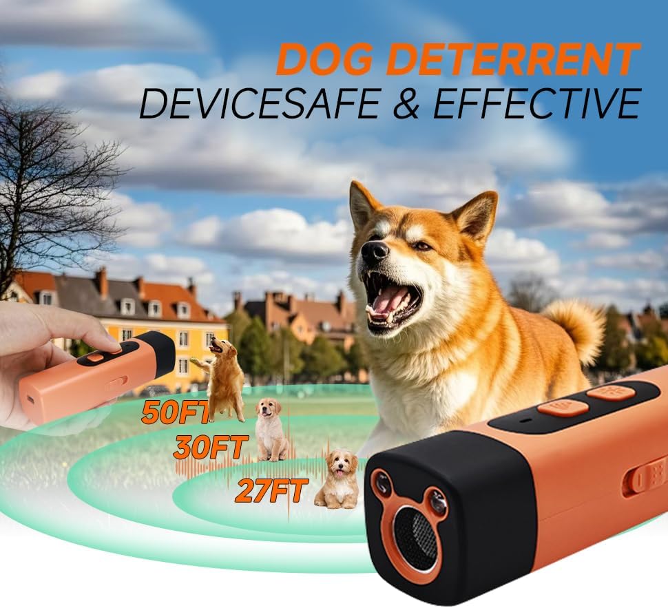 🔥 LIMITED TIME DEAL! 2026 Dog Bark Deterrent | Rechargeable Sonic Repeller 🐶✨
