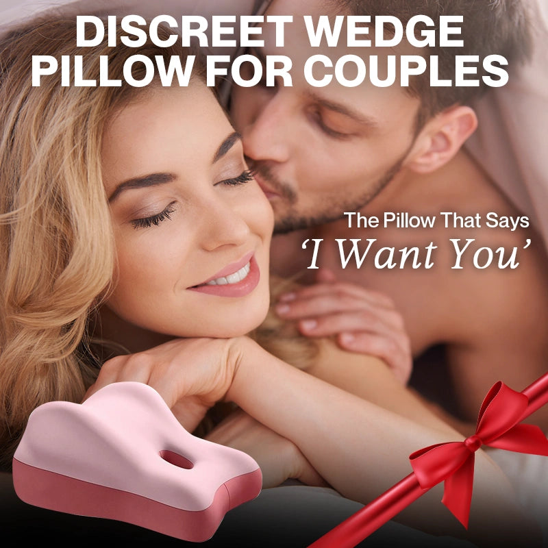 Multi-Use Invisible Wedge Support Pillow for Relaxation, Recovery & Deeper Connection