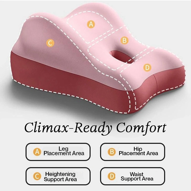 Multi-Use Invisible Wedge Support Pillow for Relaxation, Recovery & Deeper Connection