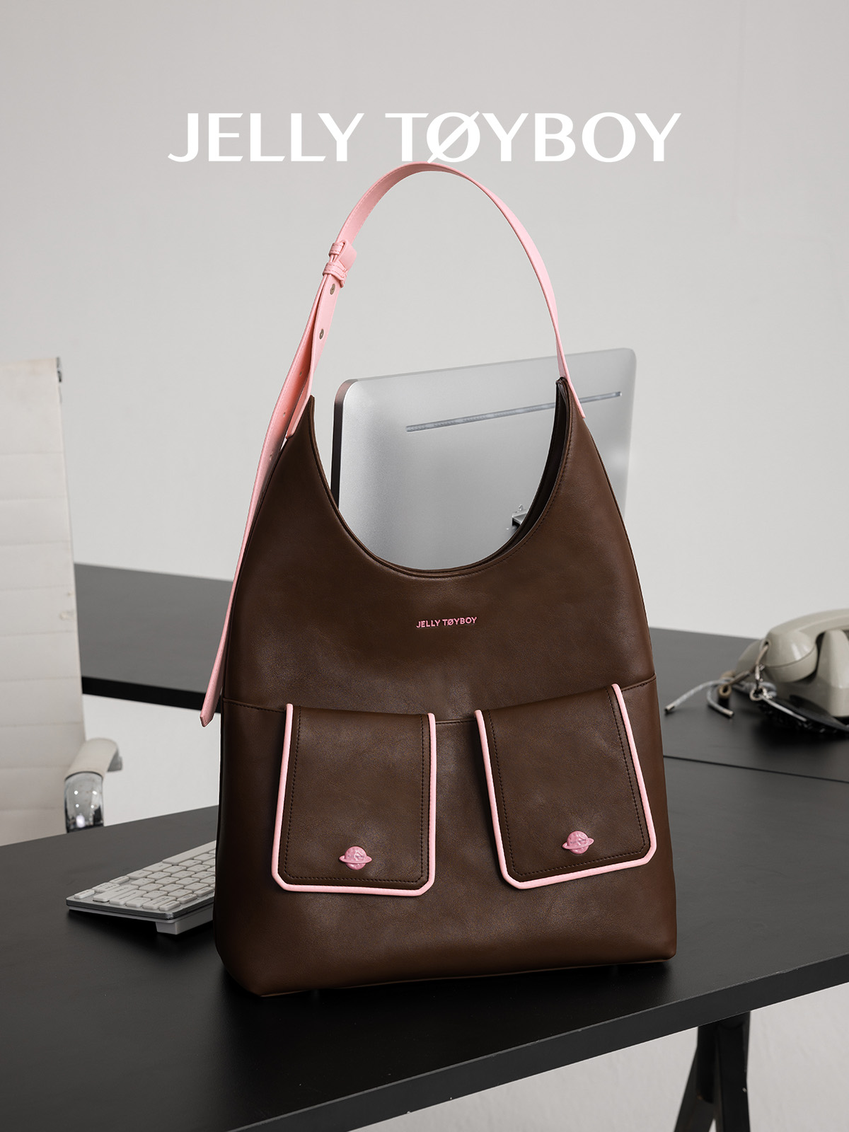 UrbanEase | Dual Pocket Hobo Tote