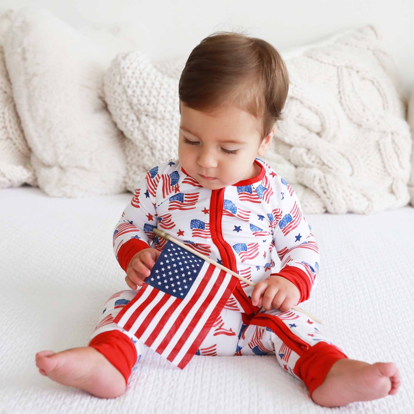 American Dreams Convertible Zip Romper