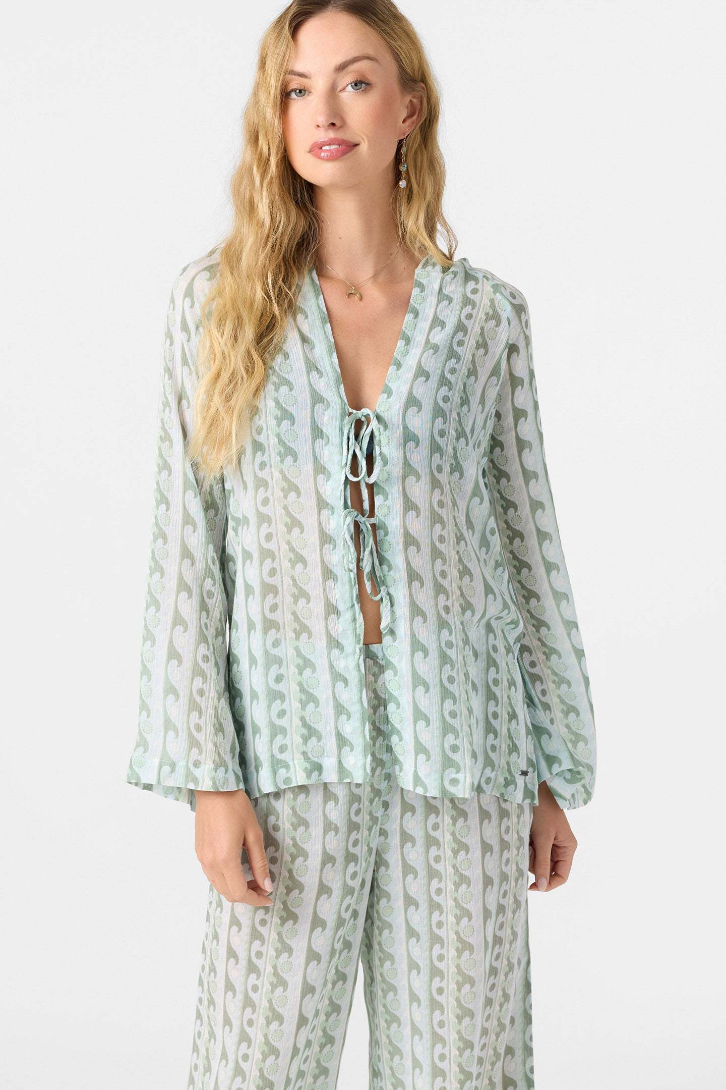 REGINA HOODIE PRINTED TOP