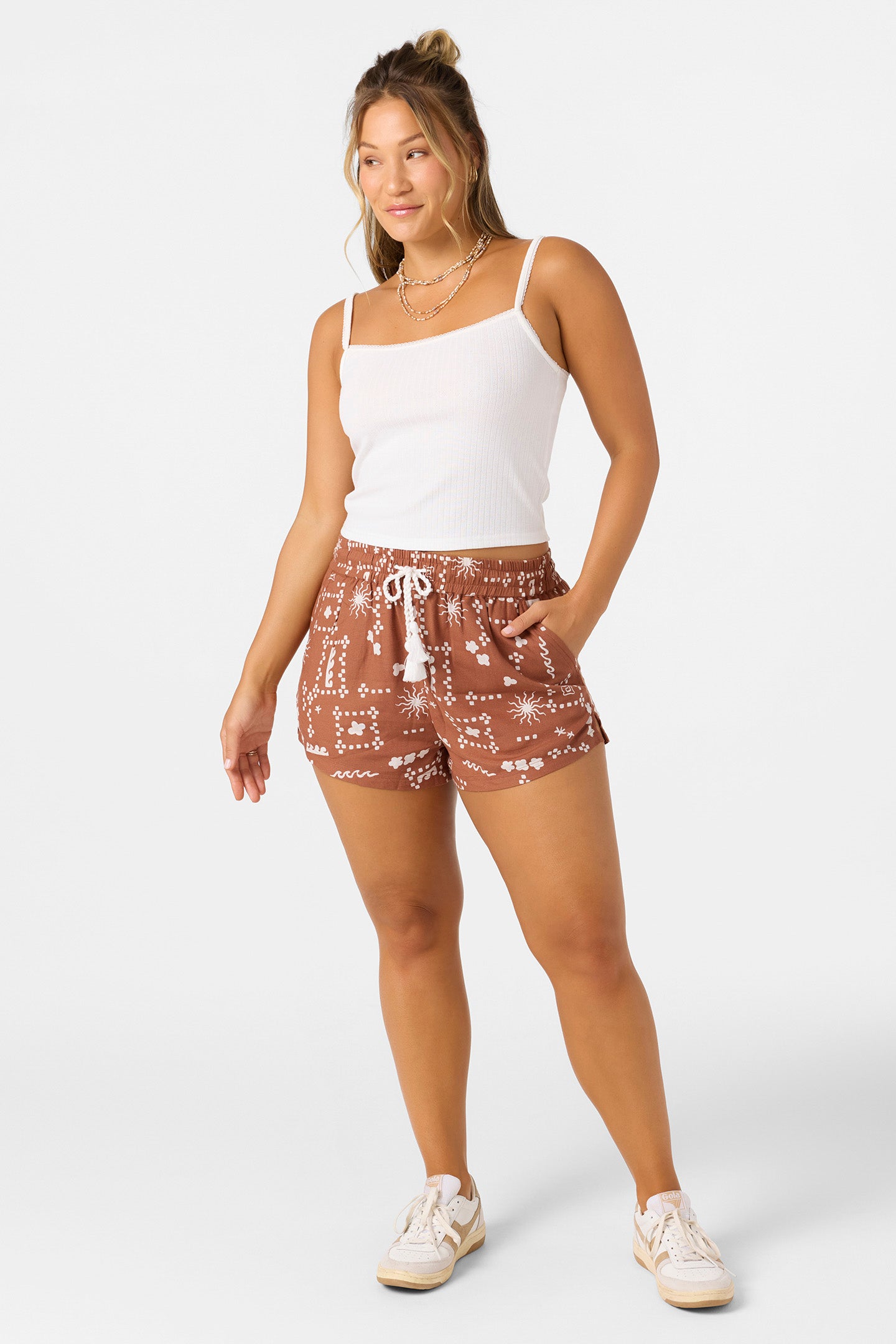 KEAGAN ABSTRACT BEACH SHORTS