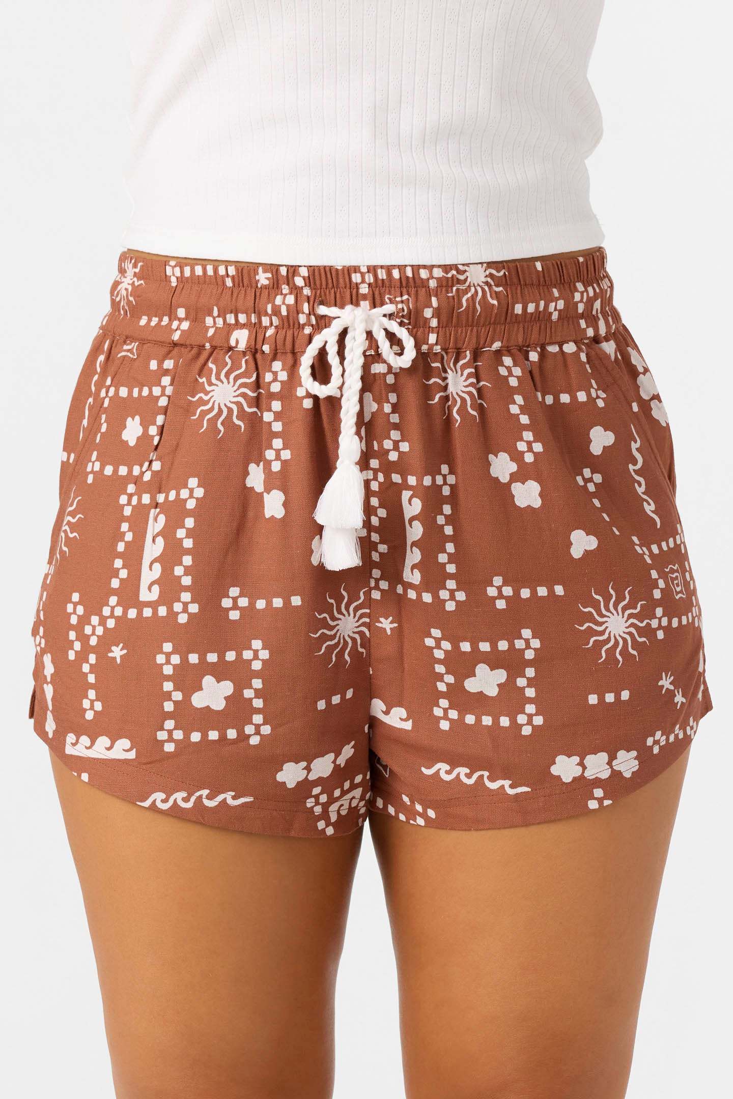 KEAGAN ABSTRACT BEACH SHORTS
