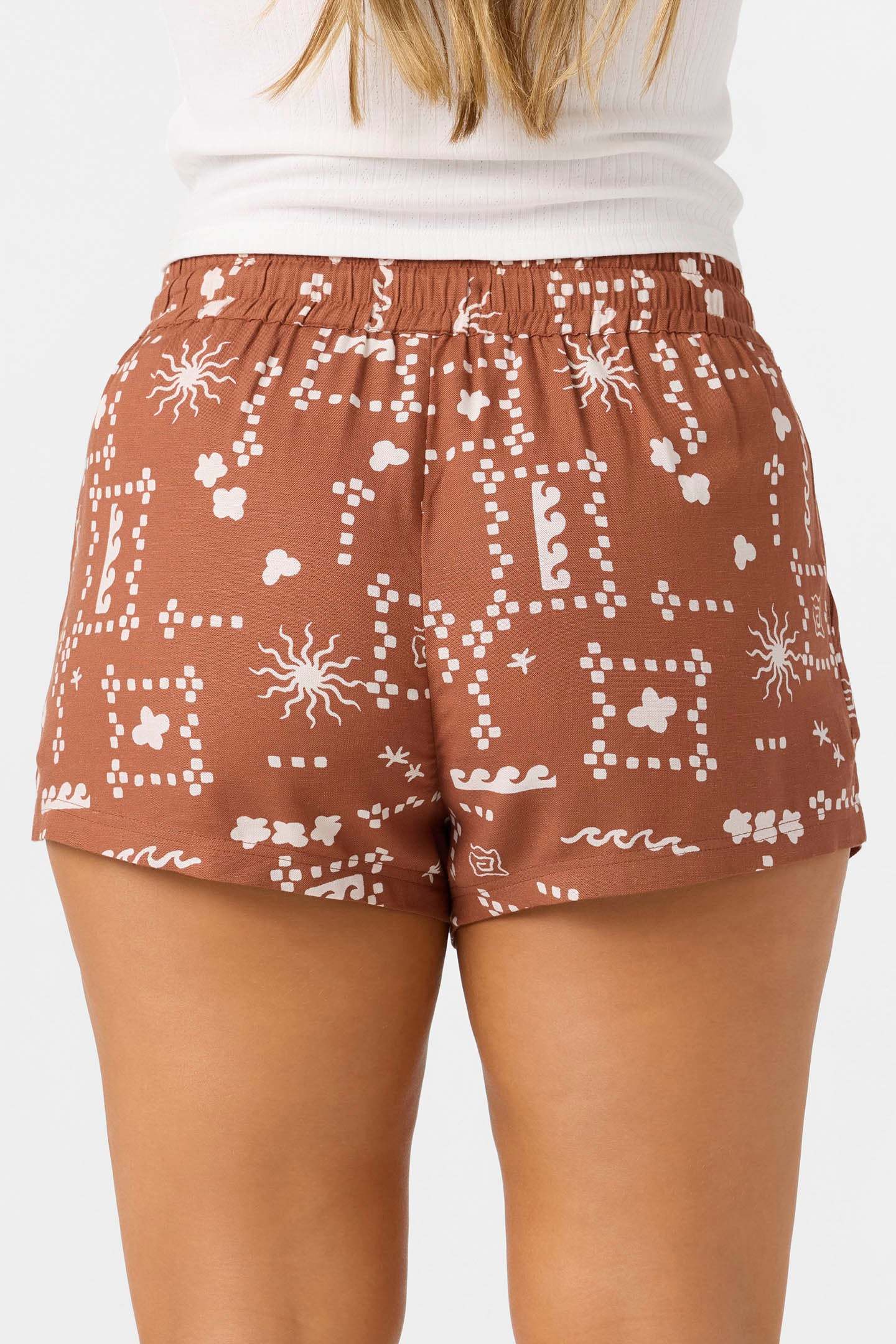 KEAGAN ABSTRACT BEACH SHORTS