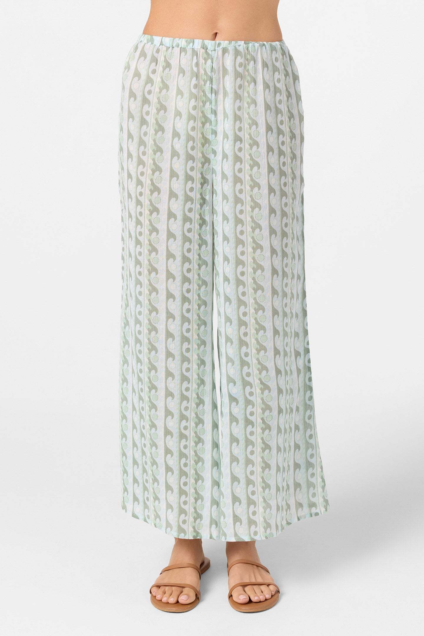 REGINA PRINTED COVER-UP PANTS