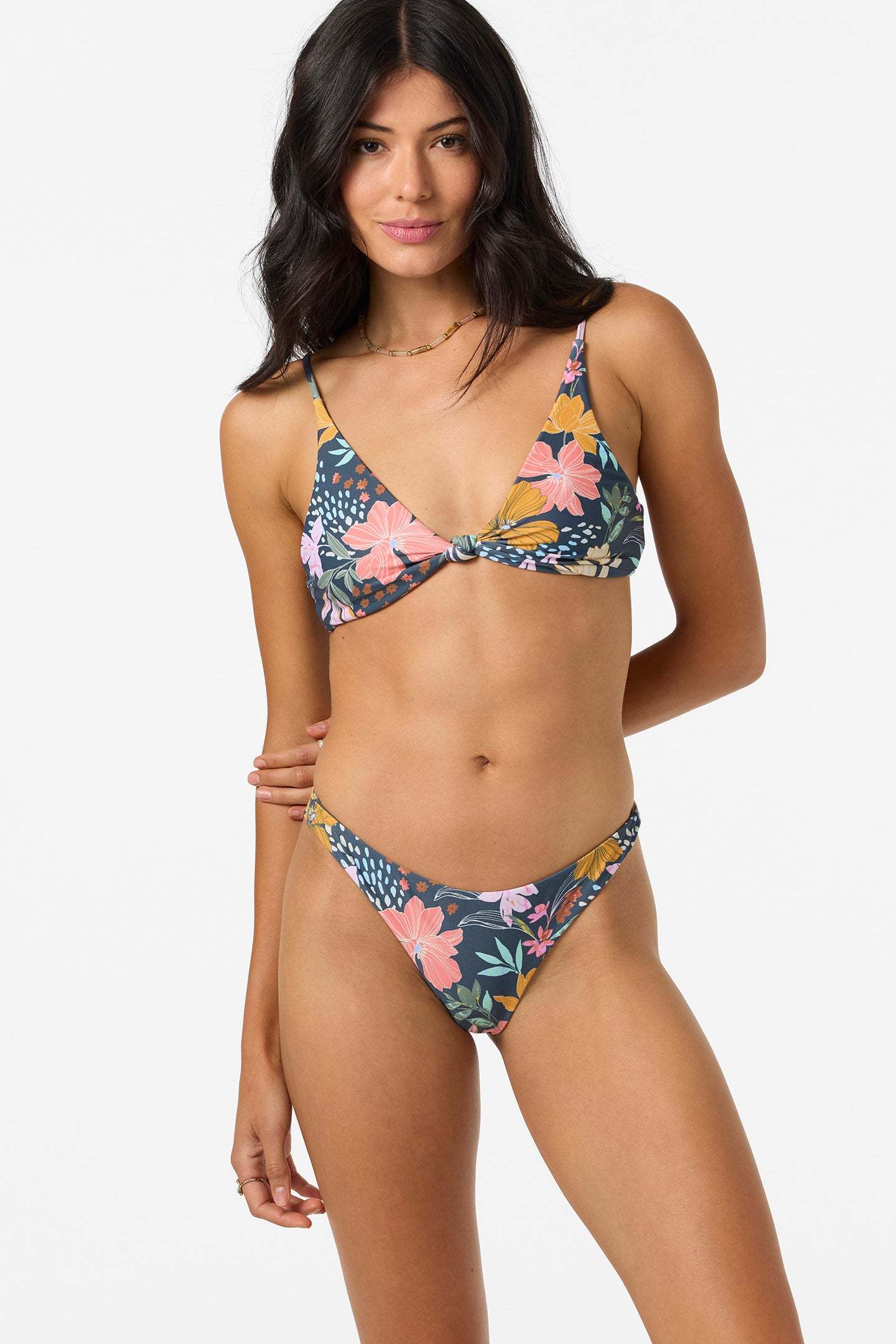 MILA FLORAL PISMO BRALETTE TOP
