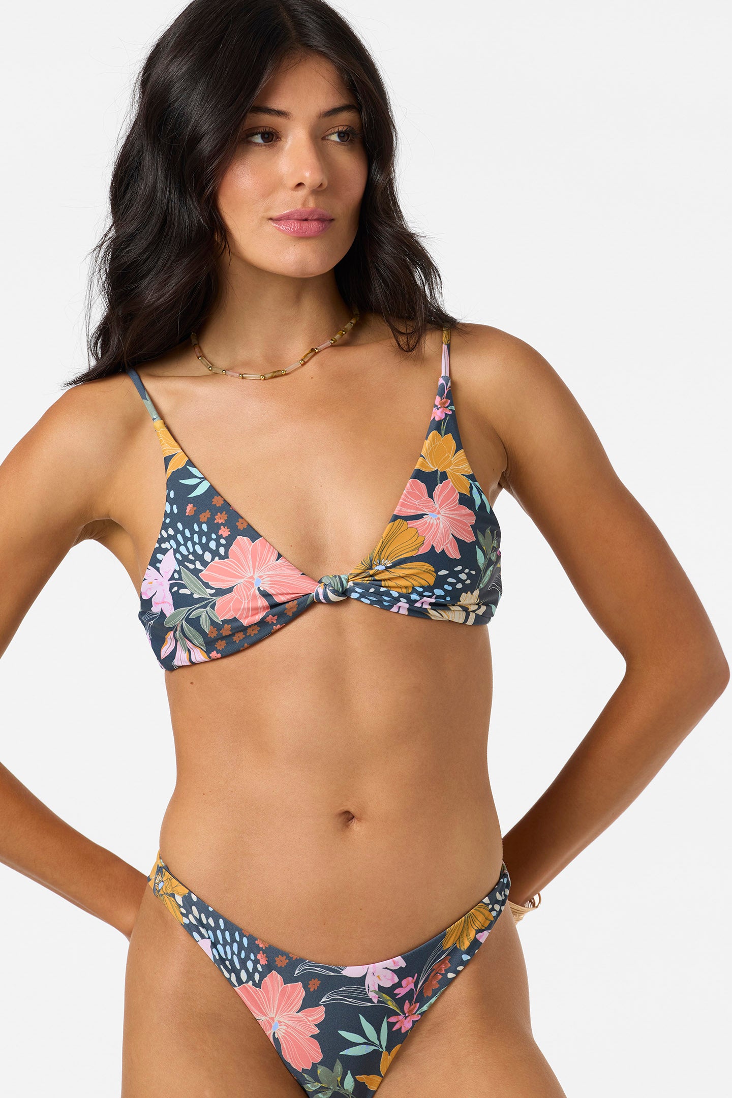 MILA FLORAL PISMO BRALETTE TOP