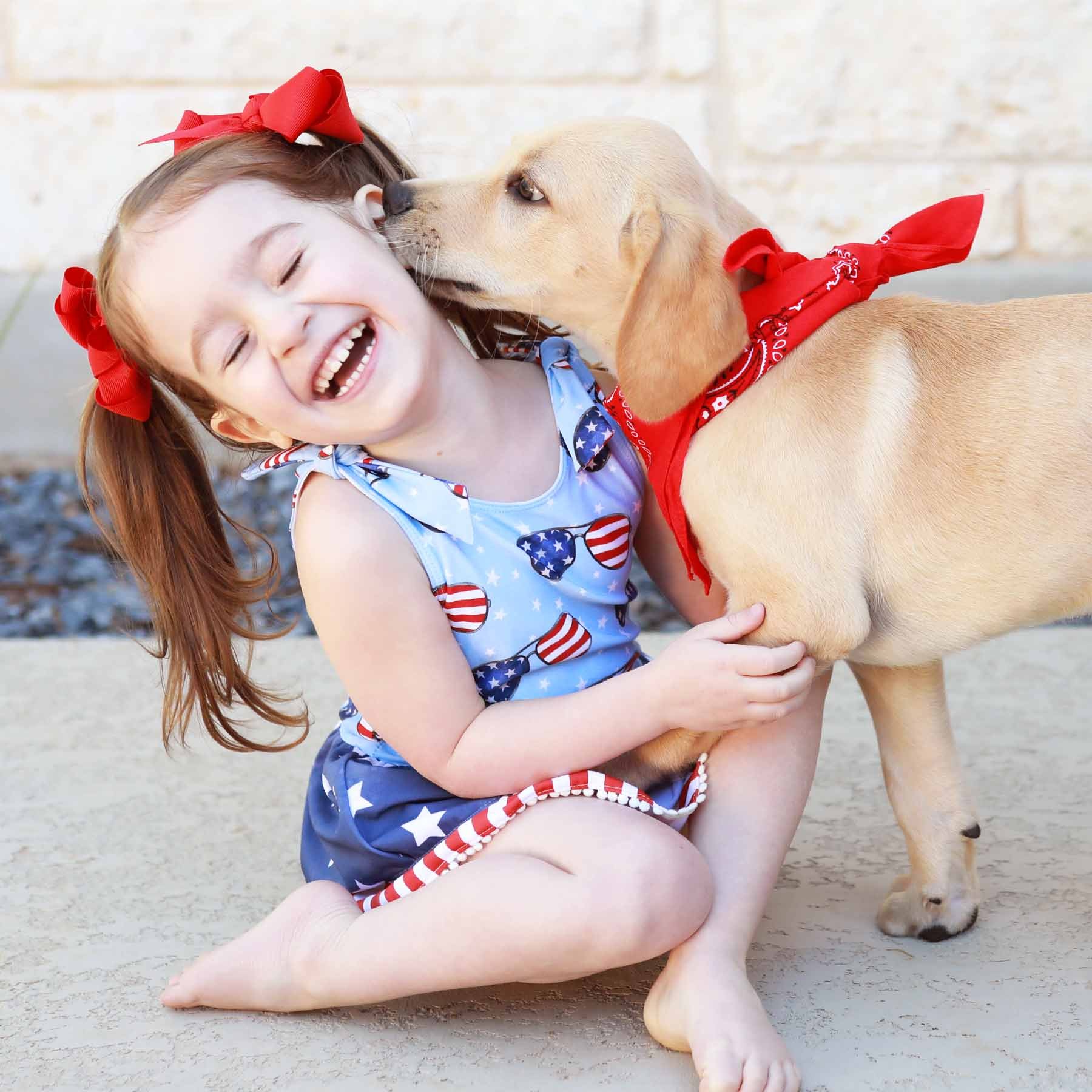 Tiered Skirt with White Pom Trim