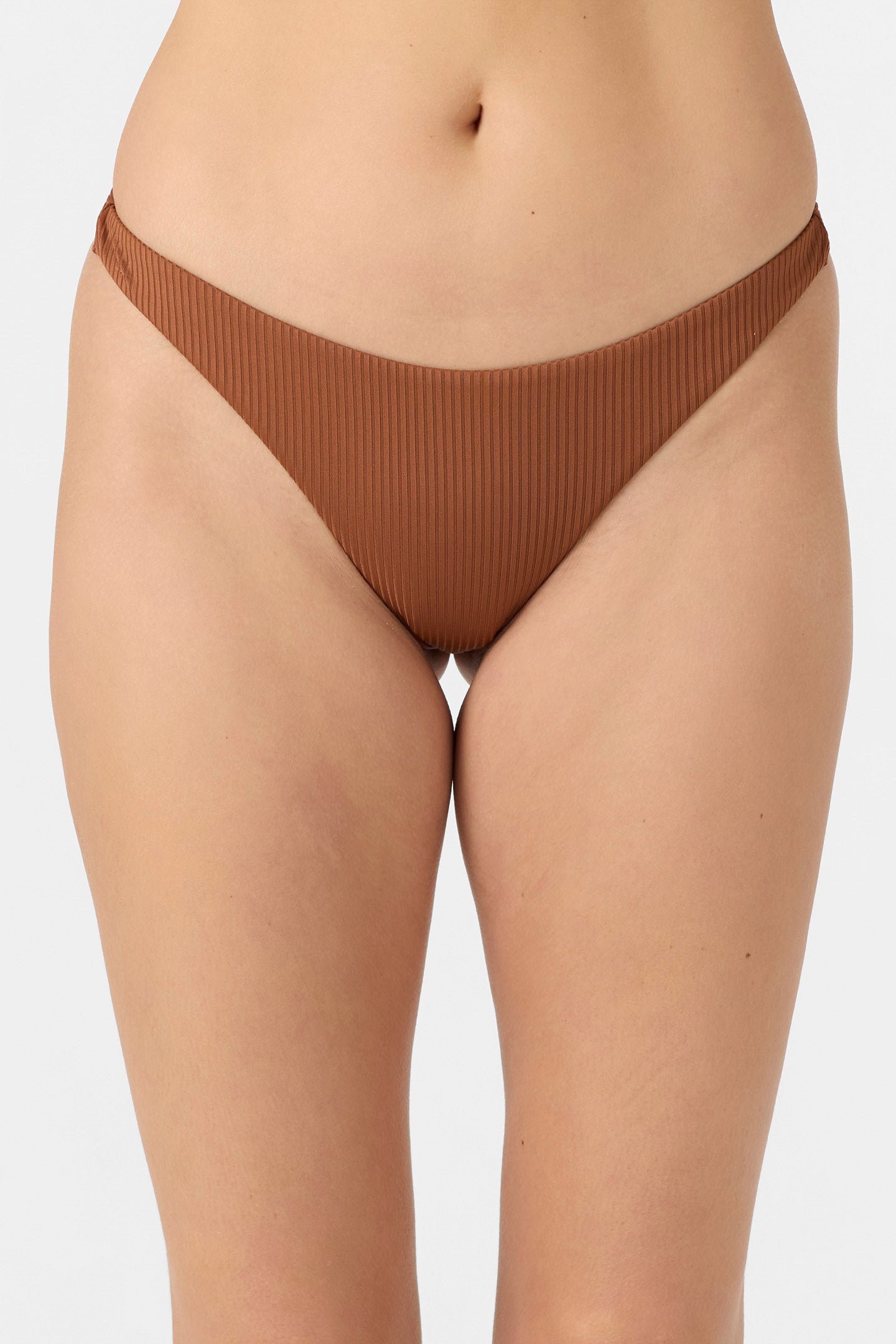 SALTWATER SOLIDS RIB HERMOSA SKIMPY BOTTOMS
