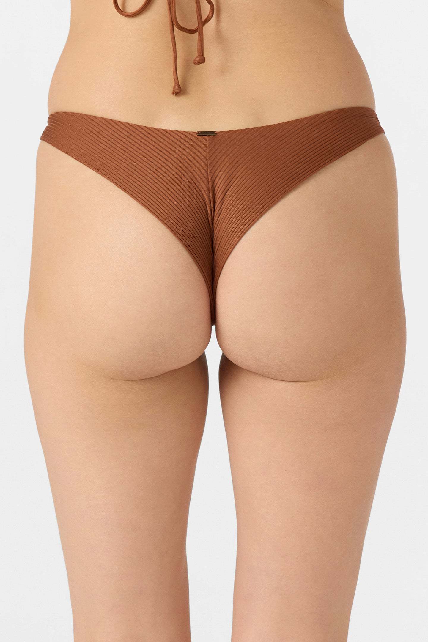 SALTWATER SOLIDS RIB HERMOSA SKIMPY BOTTOMS