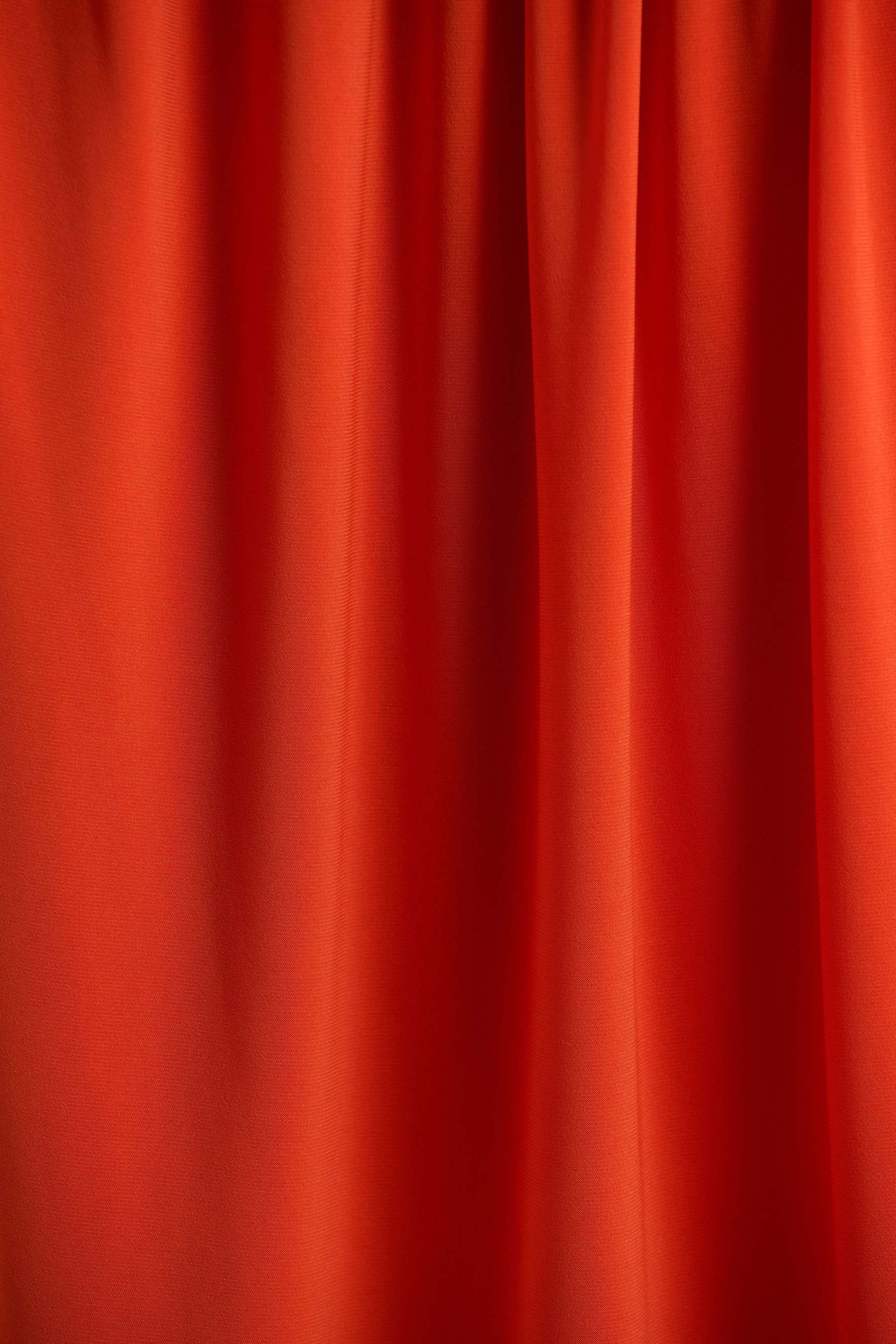 Orange Asymmetric Maxi Dress With Cut-Out Detail and Open-Back