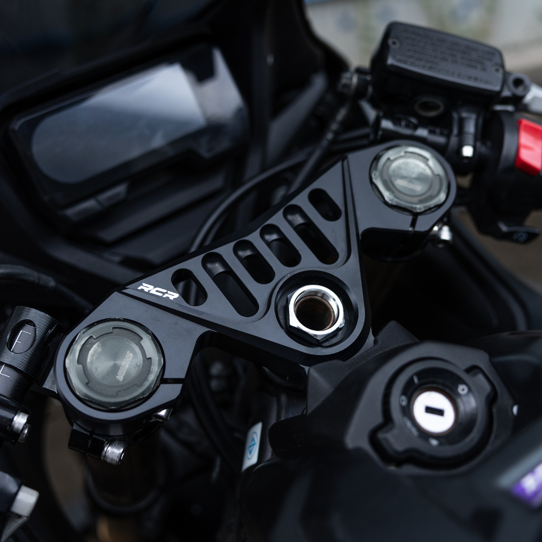 RCR Matte Black Top Triple Clamp For HONDA CBR650R