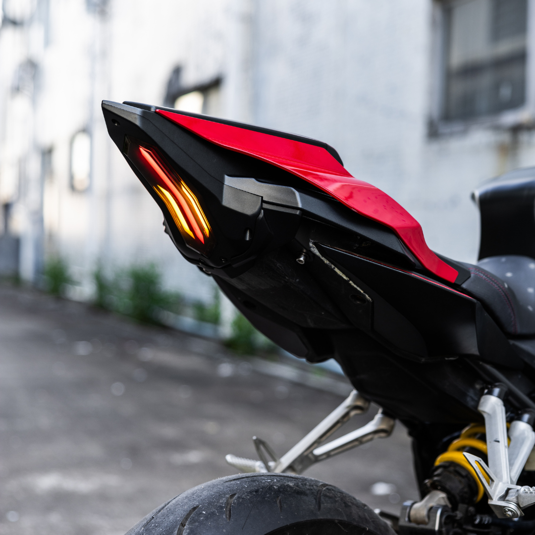 RCR Bright Red Unmanned Version Tailstock Assembly For HONDA CBR650R