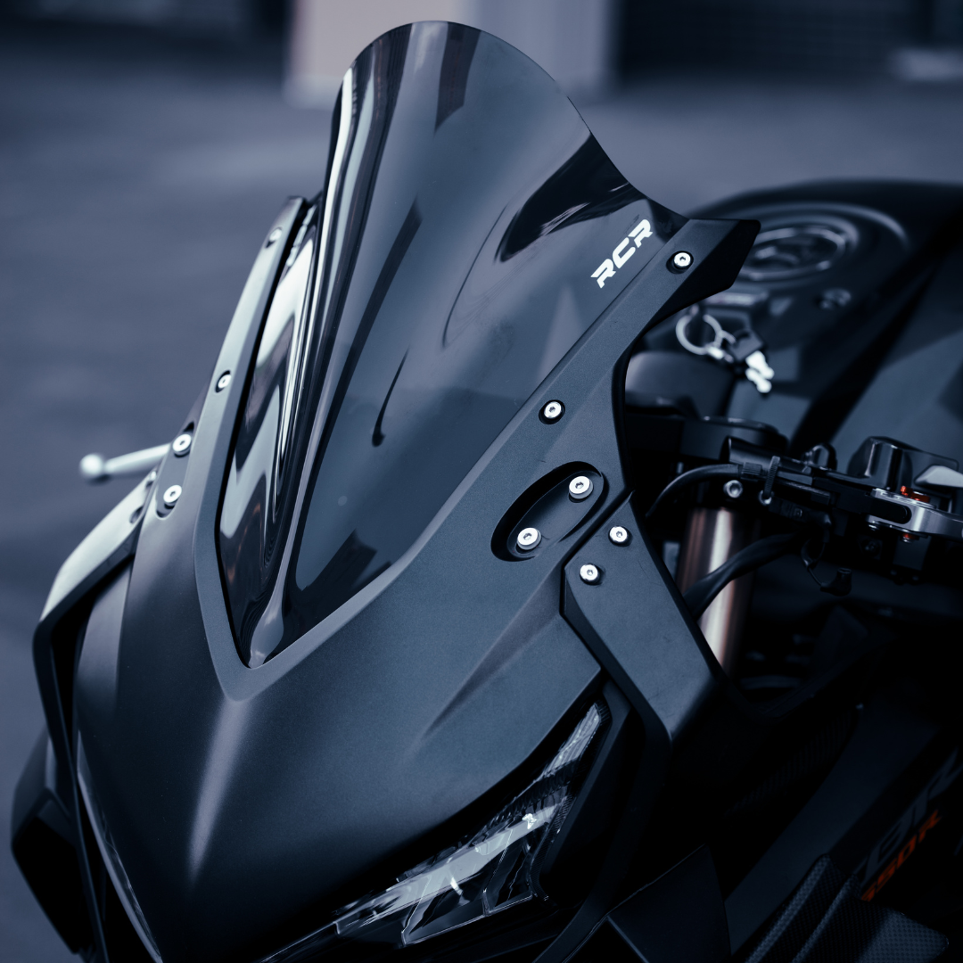 RCR Bright Black Windshield HONDA CBR650R
