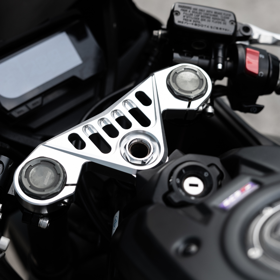 RCR Bright Silver Top Triple Clamp For HONDA CBR650R