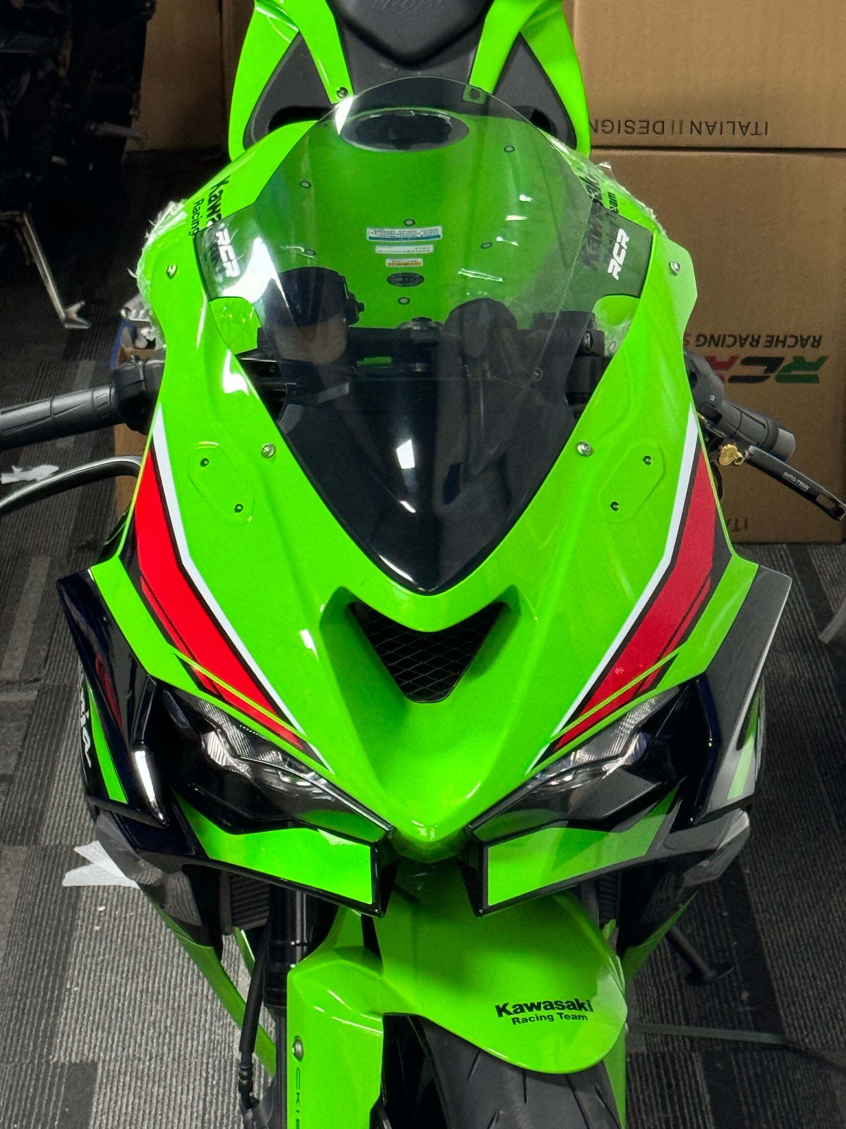 RCR WINDSHIELD KAWASAKI ZX-6R
