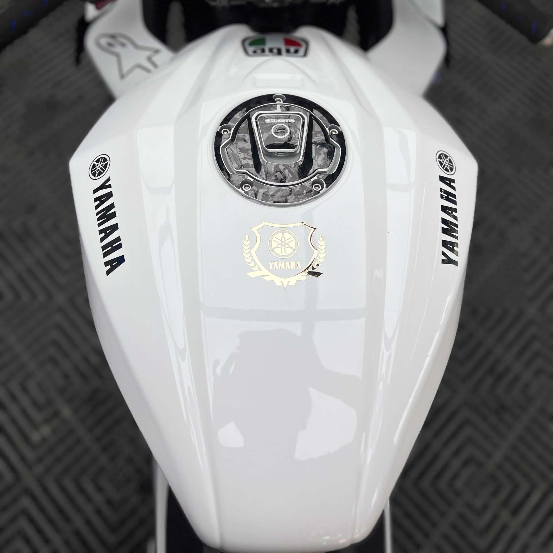 RCR FUEL TANK SHELL CFMOTO 450SR